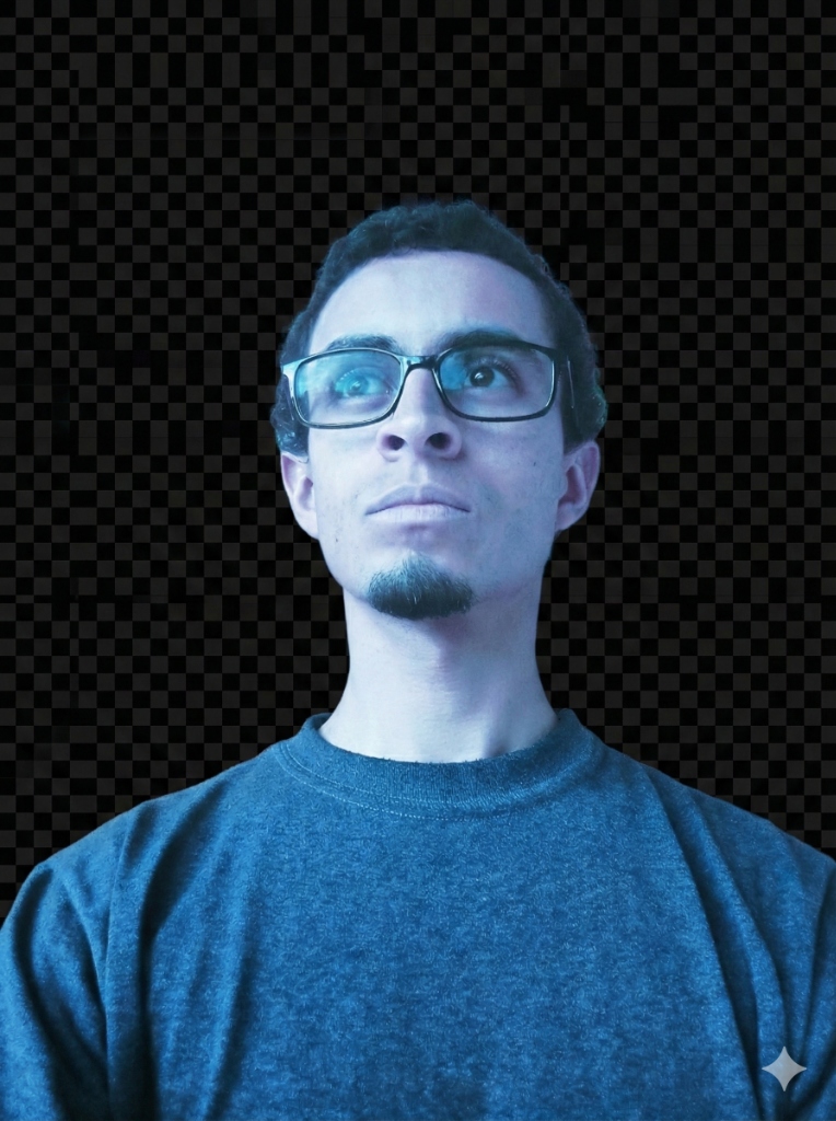 A portrait of Simón García Mora